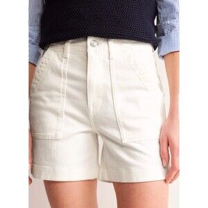 Boden Kensington Casual Shorts White Size 10